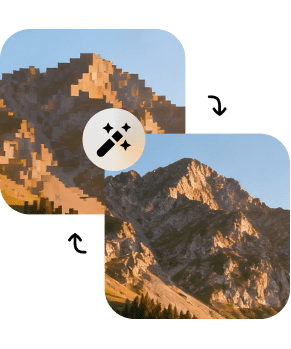 Quality enhancement  image